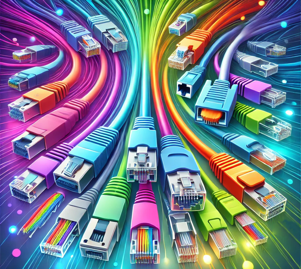 Network Cables Illustration