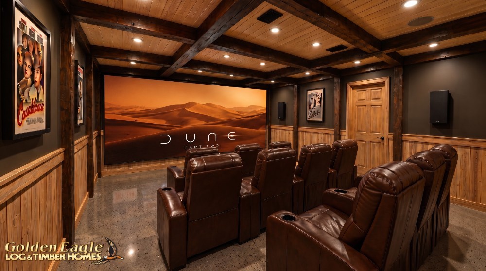 Timber Peninsula – UCT Exterior View - Home Theater