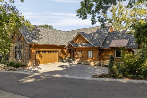 Lake Minnetonka Custom Home Log Homes Photo Album