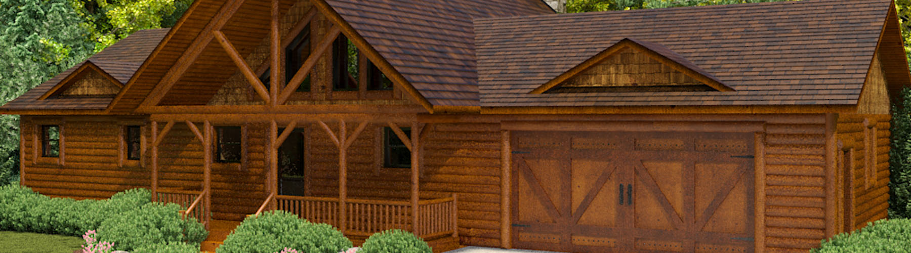 Perfect Log Cabin 1572AR - Ranch