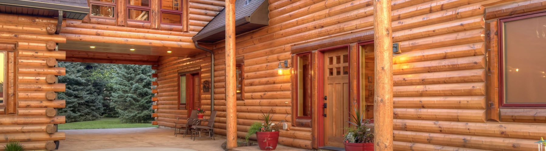 Iowa Log Cabin