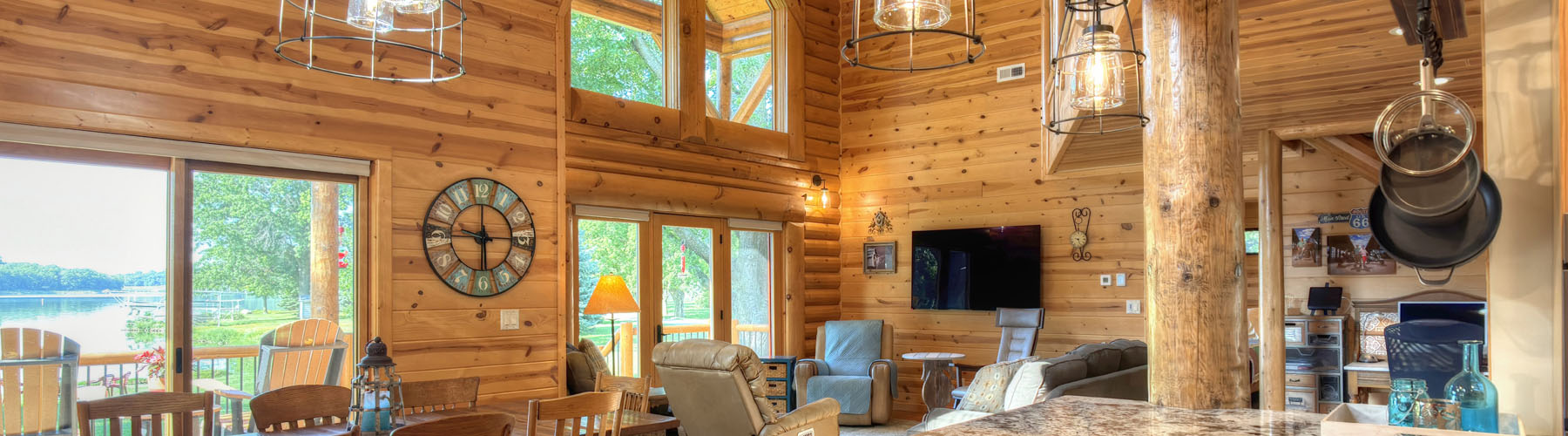 Iowa Log Cabin
