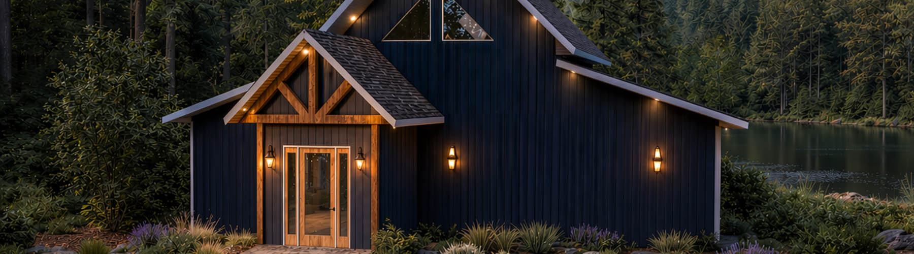 Lake Cabin Barndominium
