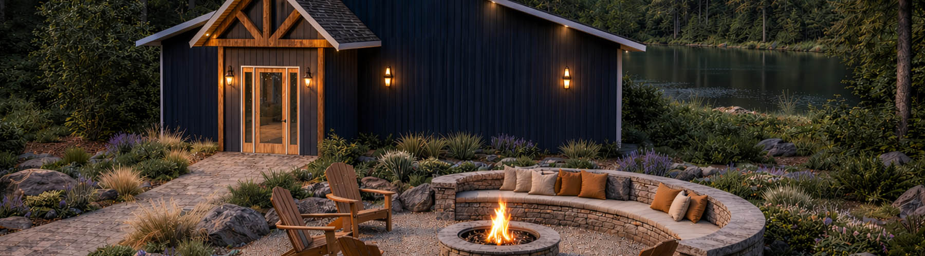 Lake Cabin Barndominium
