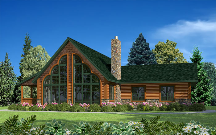 Lakefront 1566CL Rendering - Click For Larger Image